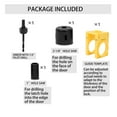 thumbnail image 3 of Door Lock Installation Kit 1-3/8" - 1-3/4" Guide Template Hole Saw for Wooden Doors Deadbolts Locksets, 3 of 7