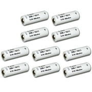 10x Exell 206A Alkaline 9V Battery 110mAh NEDA 1611, H-7D, H-6D