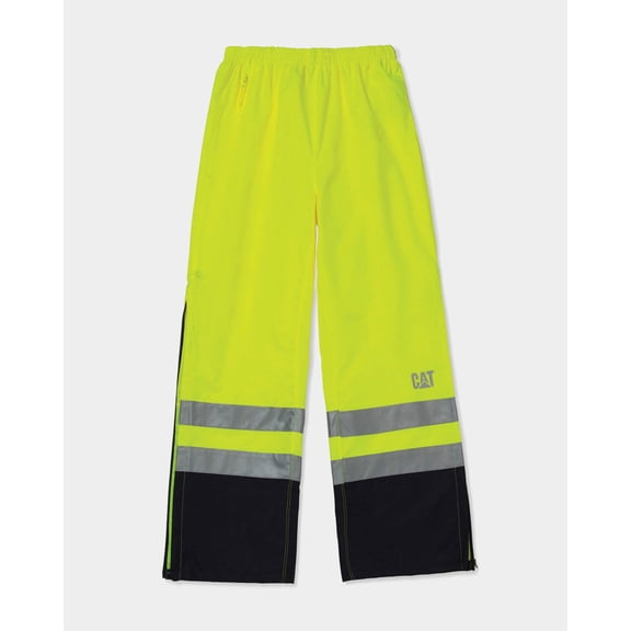 Men's Hi-Vis Waterproof Pants | CAT® WORKWEAR