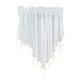 thumbnail image 4 of Cortina de ventana de encaje floral transparente, color blanco, 4 of 4