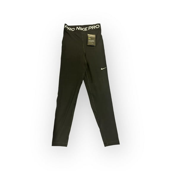 Nike Women's Pro Leggings Dri-Fit High-Rise 7/8 Crop DA0483-013 (XL)