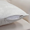 thumbnail image 6 of Home Soft Things Textured Velvet 4 Piece Throw Pillow Cover Set - Gardenia - 20" x 20", 6 of 7