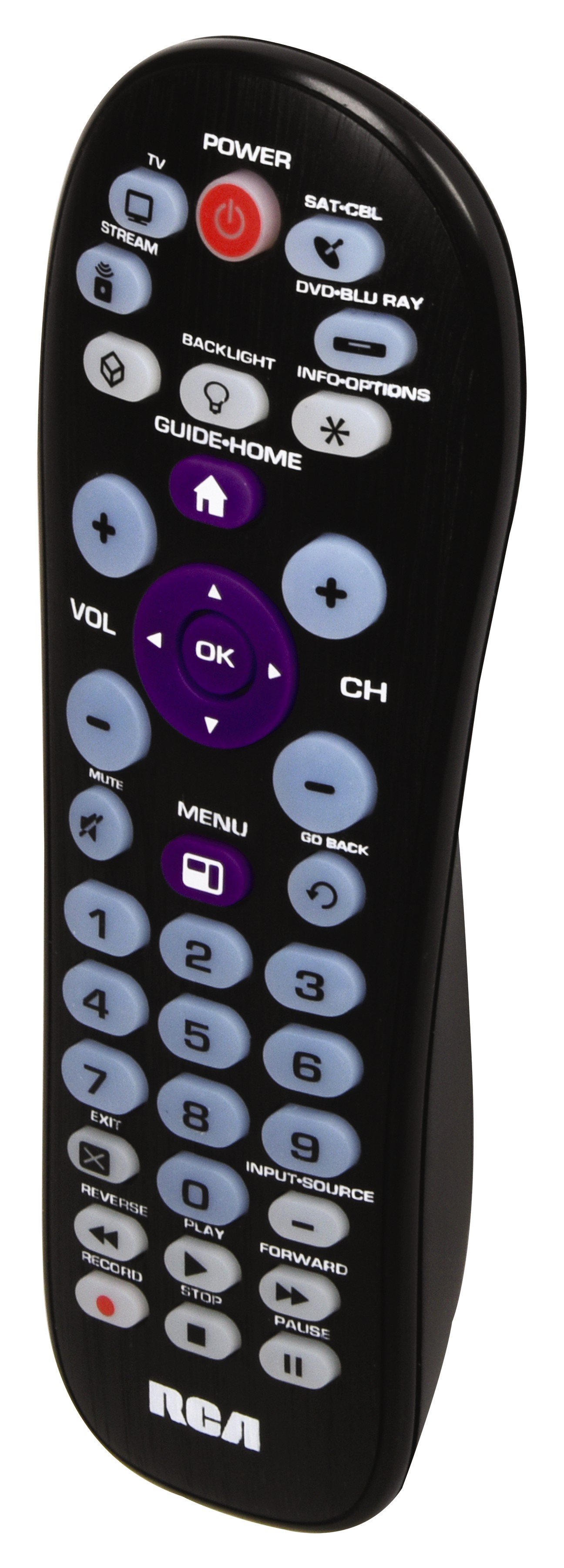 RCA Universal Remote for 4 Devices with Streaming Player Key photo 3