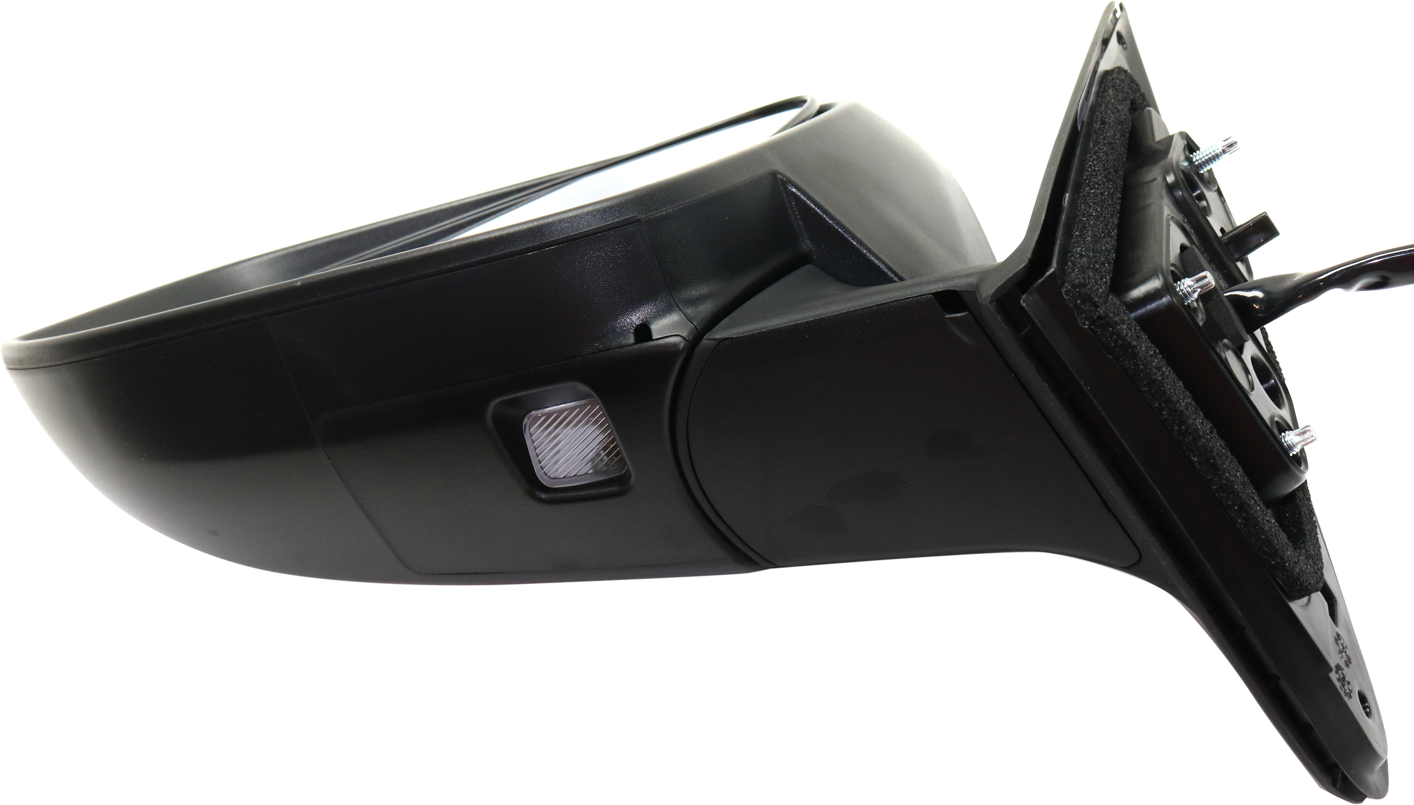 Mirror Compatible With 2014-2018 Toyota Highlander Left Driver Side Heated w/ Blind Spot Detection in Glass In-housing Signal Light Paintable Kool-Vue