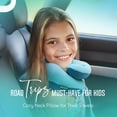 thumbnail image 3 of Almohada cervical de viaje BCOZZY Kids (8-12 años), azul claro suave, 3 of 9