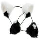 thumbnail image 3 of Diadema con orejas de gato, 2 uds., diadema para fiesta, tocado de Halloween, accesorio para disfraz de gato, 3 of 6