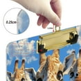 thumbnail image 3 of A Group Of Giraffes Acrylic Clipboards A4 Standard Size Clipboard 12.5" X 9" Clip Board for Office School Teacher Women Men, 3 of 8
