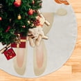 thumbnail image 5 of FMSHPON Easter Xmas Christmas Tree Skirt Stand Mat for Holiday Party Decoration Indoor Outdoor 48 inches, 5 of 6