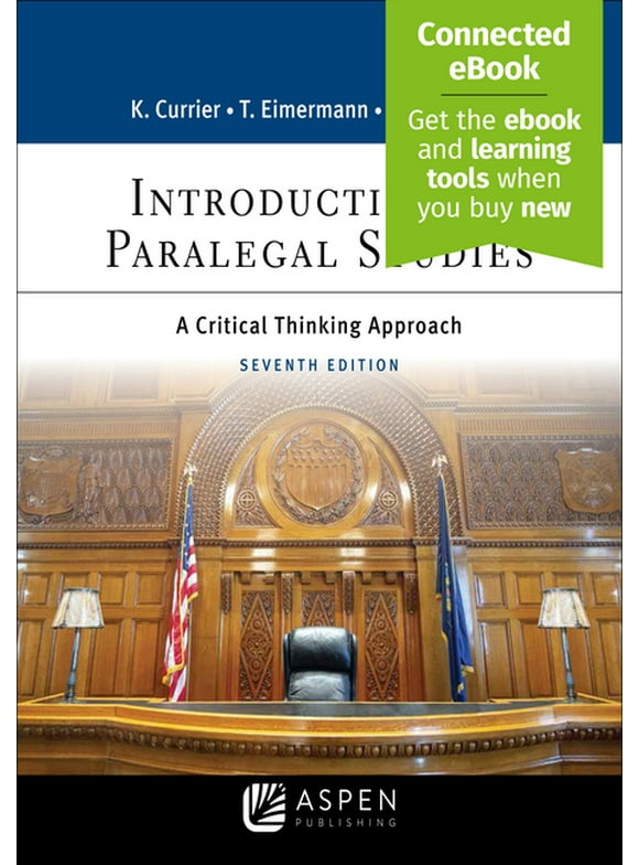 Aspen Paralegal: Introduction to Paralegal Studies: A Critical Thinking Approach [Connected Ebook] (Paperback)