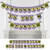 90's Throwback - 1990s Party Bunting Banner - Party Decorations - Throwback To The '90s Party