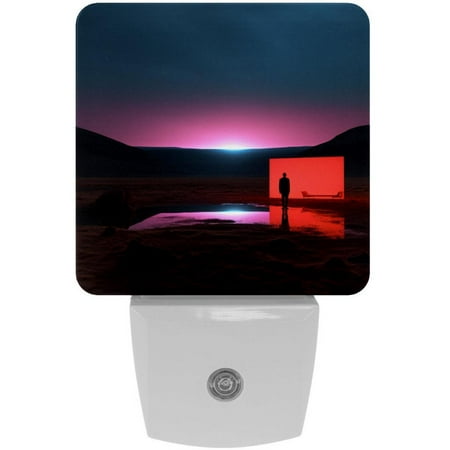 

Cartoons LED Square Night Lights - Bright Energy-Efficient Luminaires for Tranquil Nights - Set of 2 200 Characters