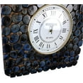 thumbnail image 6 of Wooden MDF Wall Clock (Logged - Dark Blue) - White Roman Dial, 6 of 6