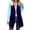 Navy, variant on Womens Rain Jacket Women Moto Jacket Zip Up Outdoor Coat Jacket with Pockets