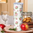 thumbnail image 2 of Pioneer Flower Floral Print Pattern 20oz Skinny Tumbler with Straw & Lid, Double Wall Vacuum Insulated Cup, Leak-Proof, Cup Holder Friendly, Hot 6H Cold 12H, 2 of 6