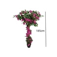 thumbnail image 2 of Bougainvillea Artificial Tree With Flowers And Leaves, Lightweight Realistic Faux Tree In Pot Home Decor For Indoor Outdoor Home Office Living Room, 2 of 8