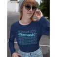 thumbnail image 2 of Namaste T-shirt Color Women's -SelectDesign Designs, 2 of 4