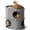 Light Gray-Double, variant on Cat House For Indoor Cats  Bed Cave Multiple & Large Up To 22 Lbs Scratch Resistant Foldable Peekaboo Kitten Caves Tunnel Enclosed Peekapurr Light Gray