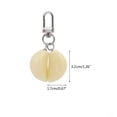 thumbnail image 3 of Simulation Keychain Garlic Pendant Keyring Stylish Novelty Charm Keychain with Clasp for Valentine Lover Gift, 3 of 9