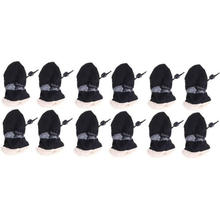 12 Pcs Sole Protector for Sneakers Rain Boots for Dogs Dog Hiking Shoes Winter Dog Pet Shoe Medium Dog Protective Case Warm Boots Dog Boots Shoes for Dogs Dog Shoes Small Hound
