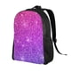 thumbnail image 2 of Fotbe Pink Purple Glitter Mochila de Viaje para Laptop, Mochila Ejecutiva Delgada y Resistente 15.6", 2 of 8
