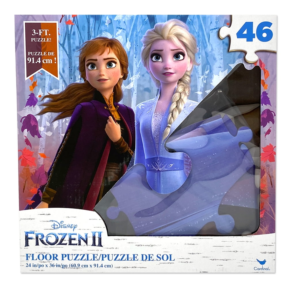Details about   48 Pc Puzzle Face Your Fear Frozen 2 
