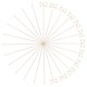 thumbnail image 1 of unbranded 50Ud Sujetatarjetas En Metal Dorado Con De Lazo Para Eventos Y Floral, 1 of 7