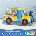 thumbnail image 2 of Ms. Rachel Official Tummy Time Plush Activity Bus for Ages 3 Months to 1+ Years, 2 of 9