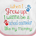 thumbnail image 4 of Inktastic School Counselor Like Mommy Boys or Girls Baby Bib, 4 of 4