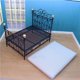 thumbnail image 4 of Cama Doble en Miniatura de Hierro de Estilo Europeo con Muebles de Colchón para 1:12 Acces de Decoración de Dormit de Juego de Negro Sunnimix cama de casa de muñecas, 4 of 6