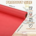 thumbnail image 2 of Uxcell 1 pack Wrapping Paper, Craft Paper Packing Paper 15" x 300"(25') Bright Red, 2 of 7