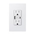 thumbnail image 1 of Salida GFCI DEWENWILS de 15 A con puertos USB-A y USB-C de 4,8 A/24 W, 1 of 8