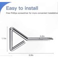 thumbnail image 5 of M8 45mm Bolts Screws for TV Wall Mounting, 5 of 5