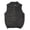 Charcoal, variant on Monterey Club Men's Fleece Front Half Zipper Vest #7626