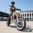 thumbnail image 6 of TST Electric Dirt Bike for Adults (16+), 3600W Peak Motor, 45MPH E-Motorcycle, 48V 22.5Ah Removable Lithium Battery, UL2849 Safety Certified, Off-Road Electric Mountain Bike, 6 of 9