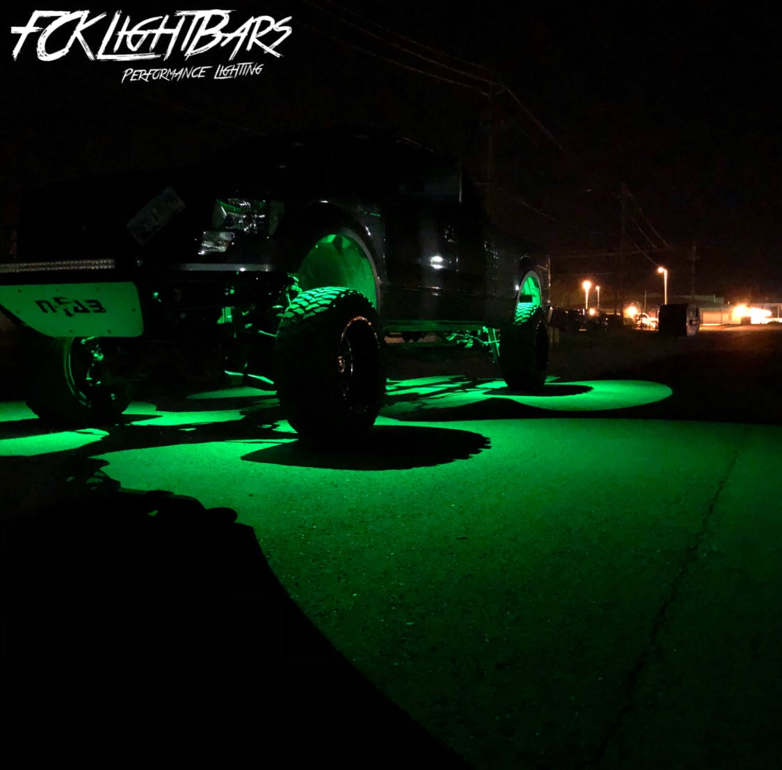 FCK Lighting RGB Multi Color Rock Lights [High Intensity]