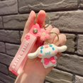thumbnail image 1 of Anime Hello Kitty Cat Kawaii Toys, personajes de Sanrio, lindas muñecas, llavero, mochila, tarjeta de teléfono, cadena colgante, regalos para niños y niñas Fivean unisex, 1 of 2