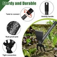 thumbnail image 4 of FENHRTVM Hoe Garden Tool, 45 Inch Garden Hoe Adjustable Long Handle, 2 in 1 Garden Hoe for Weeding, Stainless Steel Weeder Tool for Yard Long Handle, Gardening Hoe for Planting, Lossening, Digging, 4 of 7