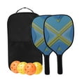 thumbnail image 4 of koolsoo Pickleball Paddle Training Comfort Grip Carbon Frame Men Tennis Racket Yellow, 4 of 7