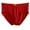 Red, variant on Clearance! Hontri Men's Tag-Free Cotton Briefs Mens High Waist Briefs Oversized Loose Breathable Comfortable Underpants Mens Boxer Briefs Black,4Xl