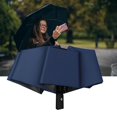 thumbnail image 3 of Small Umbrella, 8 Ribs 3 Fold Sun Umbrella  for Men for Outdoor Navy Blue,Light Pink,Light Blue,Dark Blue, 3 of 7