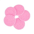 thumbnail image 2 of 5Pcs Makeup Tool Cleanup Exfoliator Face Wash Pad Cleansing Sponge Compress Puff Body Facial Cleaner GREEN 10CM, 2 of 8