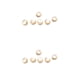 thumbnail image 1 of Greeniant 6 piezas de botones de saxofón, dedos de trompeta, botón de concha blanca, accesorios de piedra, pieza de reparación, teclas de buen Dorado 2Conjunto, 1 of 6