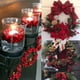 thumbnail image 5 of 1000/50x Mini bayas artificiales, bayas rojas falsas, estambres de cereza para Navidad, adorno de corona floral, decoración para fiesta de Año Nuevo, hogar, 5 of 5