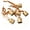 Gd, variant on Kojanyu Christmas Bells, 6 Pack Decorative Metal Bells with Jingle Sounds for Xmas Tree Wreath Garland Ornament Holiday Home Wall Hanging.