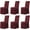 Wine, variant on Vireellx Dining Chair Covers Set of 2, Universal Stretch Dining Room Chair Covers with Skirt, Removable Parsons Chair Slipcover for Kitchen Wedding Party Banquet