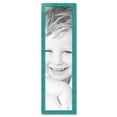 thumbnail image 2 of ArtToFrames 12" x 44" Turquoise Picture Frame, 12x44 inch Blue Wood Poster Frame (WOM-4588), 2 of 8