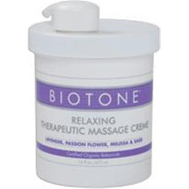 Biotone BIO17216OZ Relaxing Therapeutic Massage Cream, 1 lbs Walmart