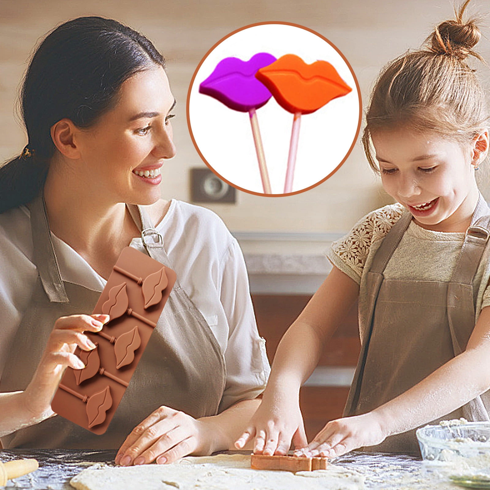 Moule En Silicone Pour 12 Muffins - Anti-adhésif, Sans BPA, Résistant -40°C à +260°C, Passe Au Lave-vaisselle, Four, Micro-ondes
