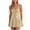 Gold, variant on Women Sparkle Sequin Mini Dress Spaghetti Strap Backless Glitter Dress Low Cut Slim Fit Bodycon Dress Disco Party Clubwear