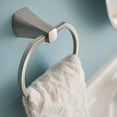 thumbnail image 2 of Moen Lindor Towel Ring, Spot Resist Brushed Nickel MY8786BN, 2 of 2